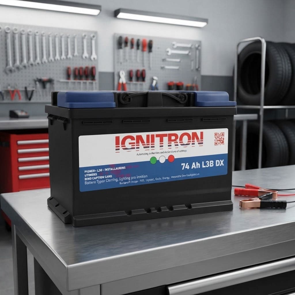 Batteria "Ignitron Traditional" con piastre e griglie in Pb/Ca per auto - 7