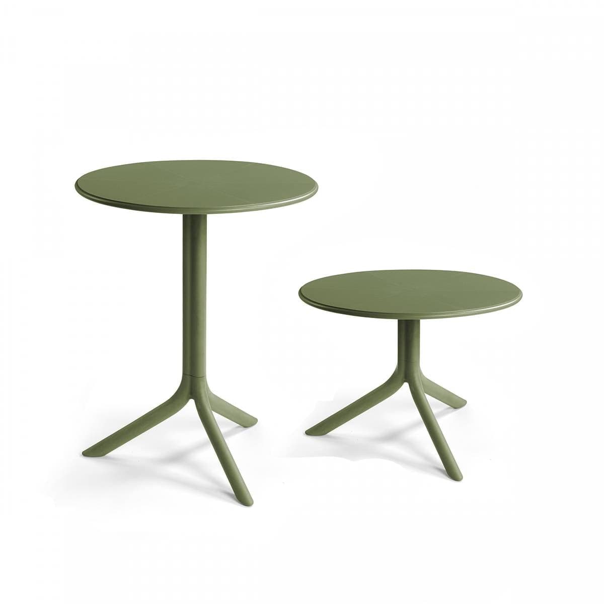 Tavolino "Spritz" da esterno per bar e ristoranti in fiberglass 60 cm "Made in Italy" - 11