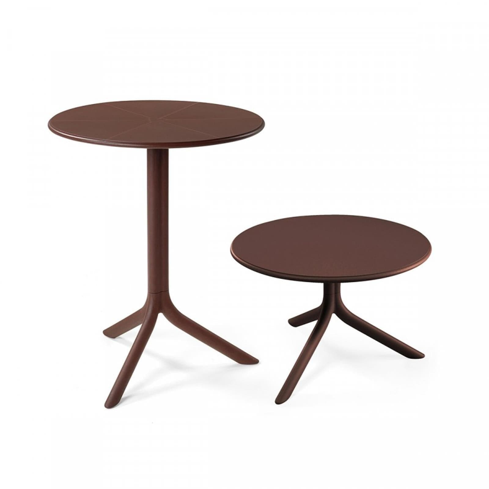 Tavolino "Spritz" da esterno per bar e ristoranti in fiberglass 60 cm "Made in Italy" - 7