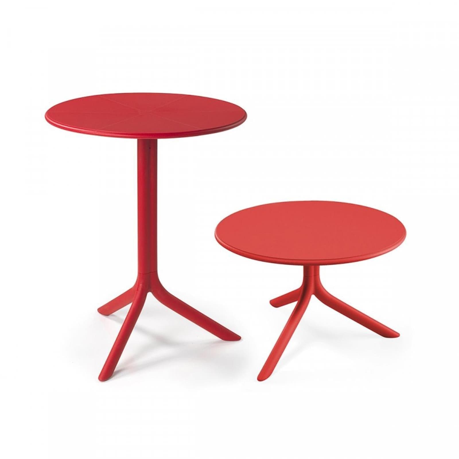 Tavolino "Spritz" da esterno per bar e ristoranti in fiberglass 60 cm "Made in Italy" - 9