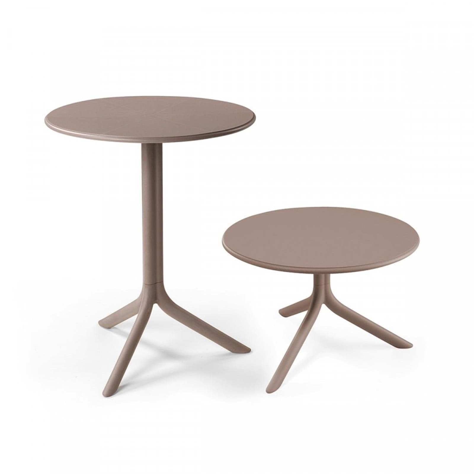 Tavolino "Spritz" da esterno per bar e ristoranti in fiberglass 60 cm "Made in Italy" - 10