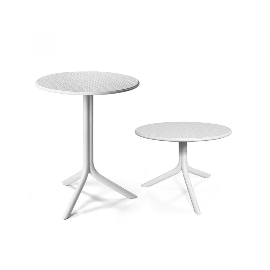 Tavolino "Step" da esterno per bar e ristoranti in fiberglass 60 cm "Made in Italy" - 10