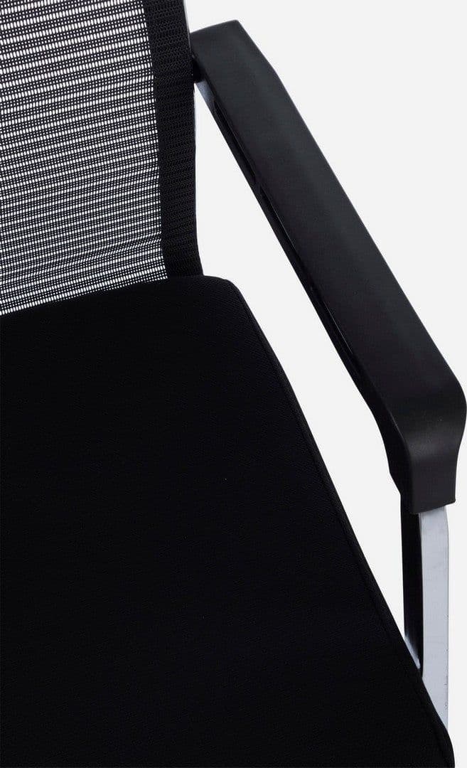 Sedia visitatore presidenziale "Billy" in Texilene per sala d'attesa ed ufficio - 3