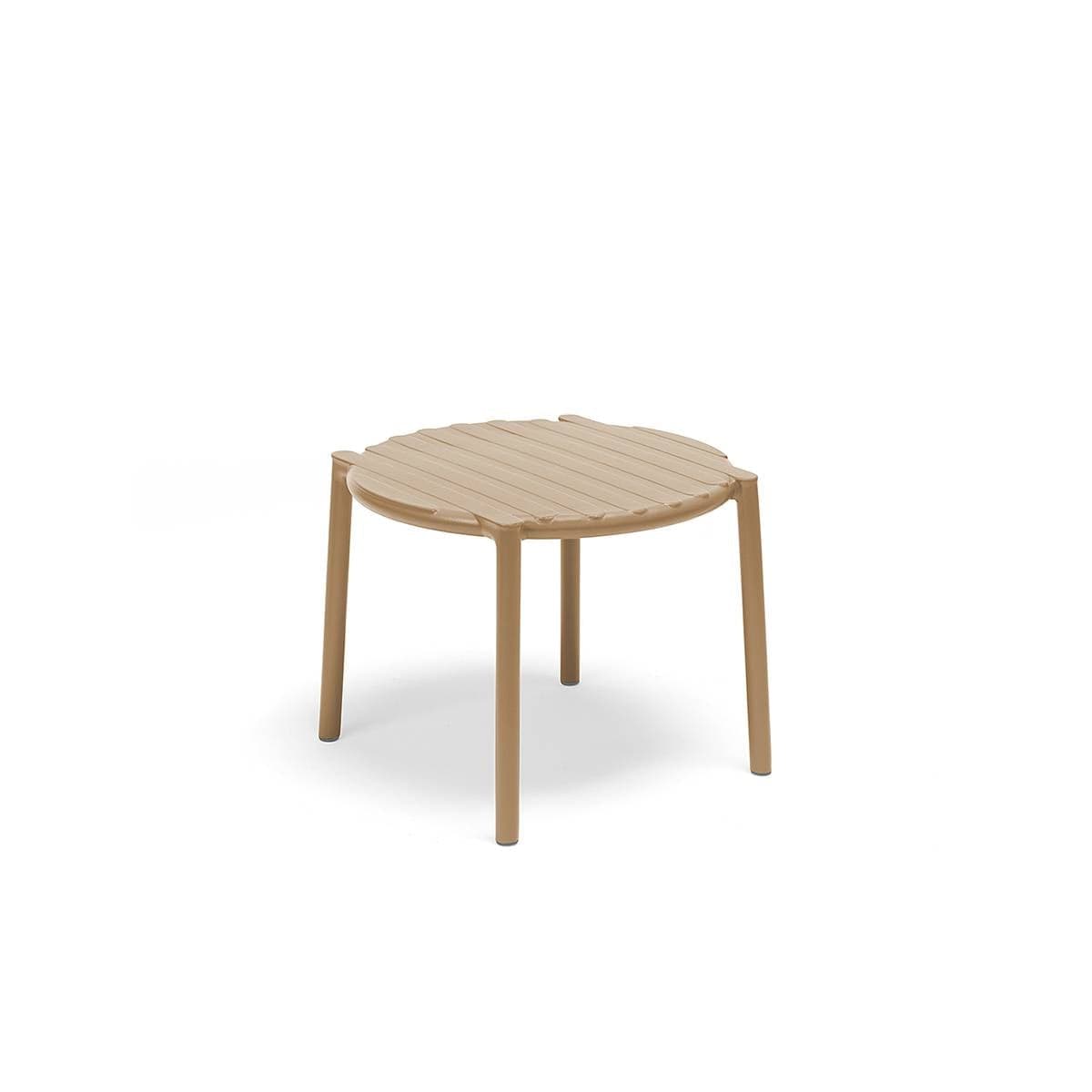 Tavolino basso "Doga" in polipropilene fiber-glass per giardino, bar e ristorante "Made in Italy" - 11