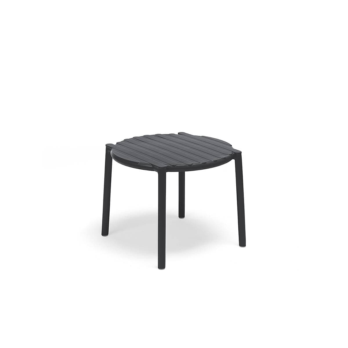 Tavolino basso "Doga" in polipropilene fiber-glass per giardino, bar e ristorante "Made in Italy" - 9