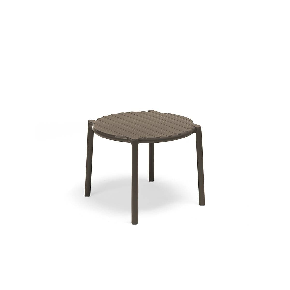 Tavolino basso "Doga" in polipropilene fiber-glass per giardino, bar e ristorante "Made in Italy" - 10