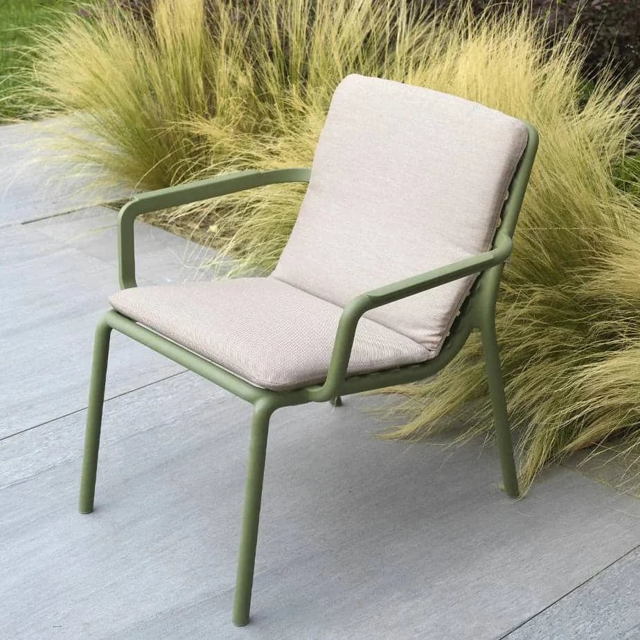 Salottino "Doga Relax" in polipropilene fiber-glass per giardino, bar e ristorante "Made in Italy" - 28