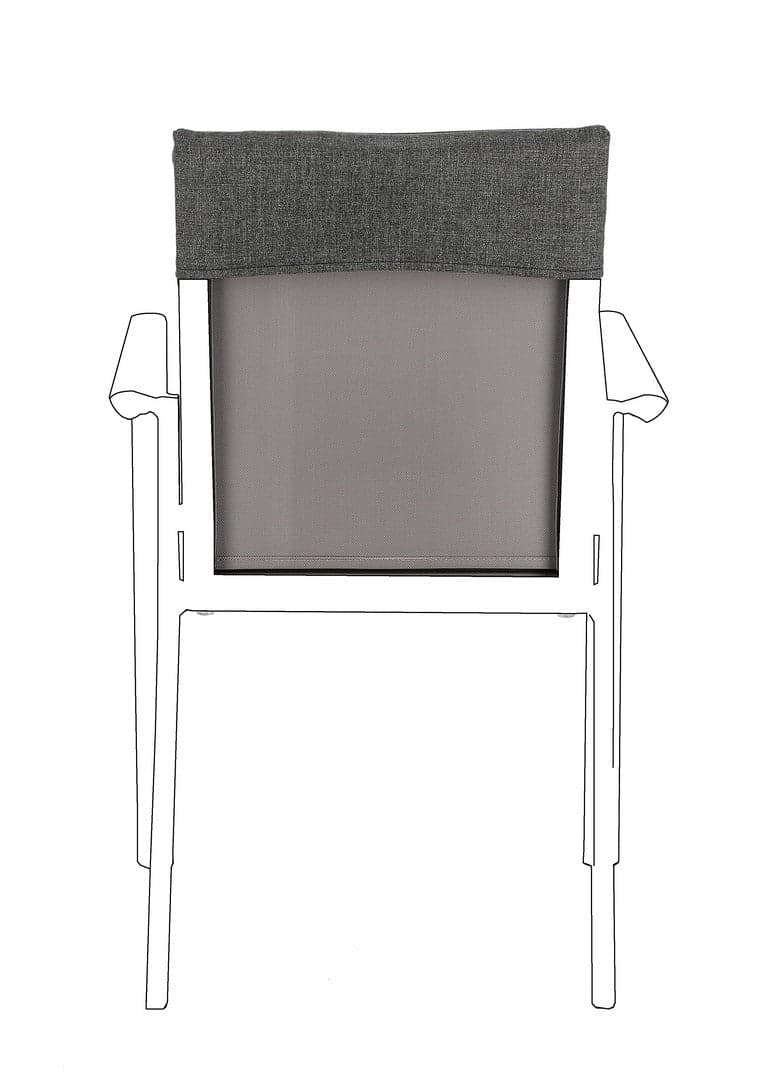 Cuscino per sedia "Konnor" in tessuto olefin, 91 x 41 x 1h cm - 15