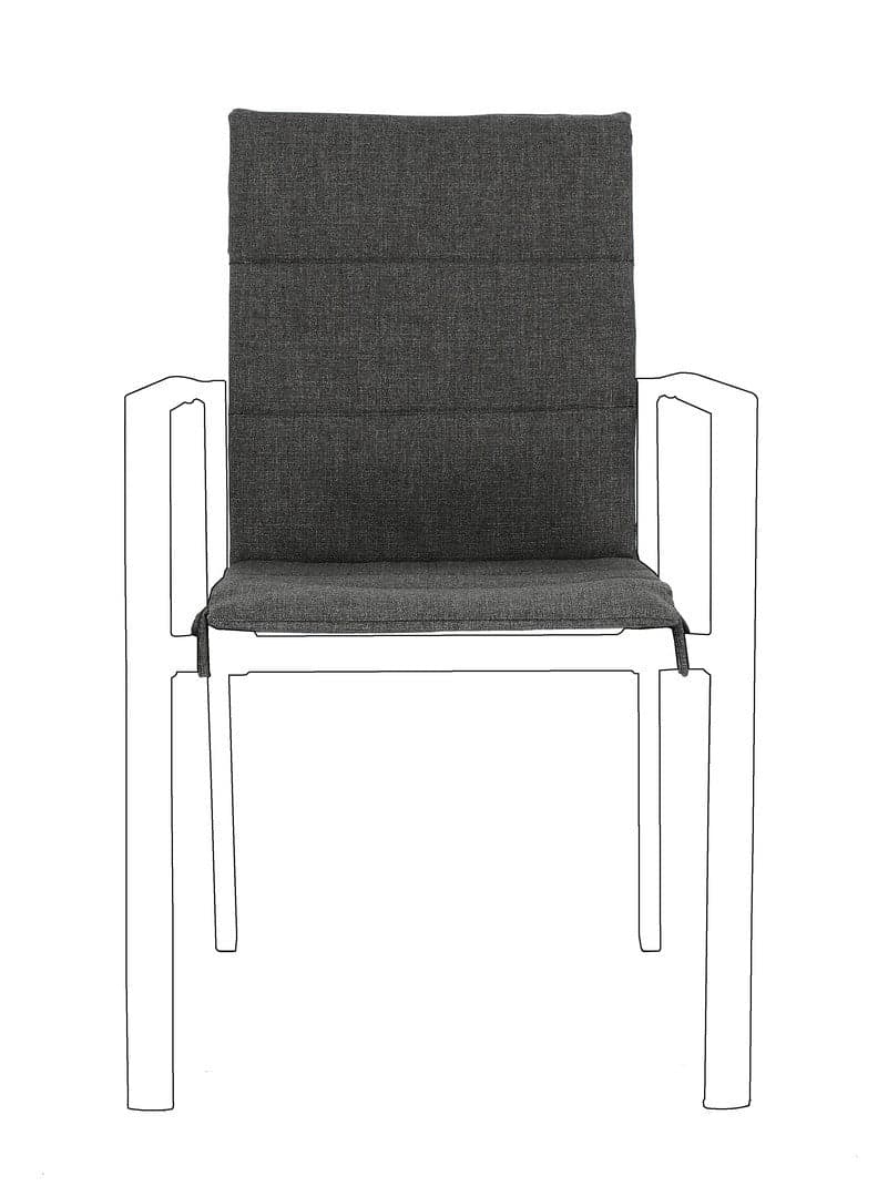 Cuscino per sedia "Konnor" in tessuto olefin, 91 x 41 x 1h cm - 13