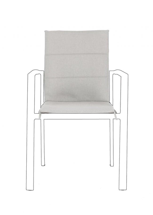 Cuscino per sedia "Konnor" in tessuto olefin, 91 x 41 x 1h cm - 6