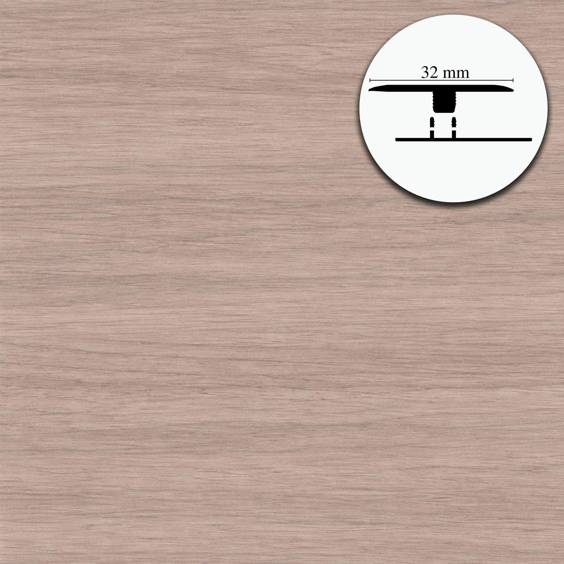 Profilo di Giunzione per Pavimenti SPC TAAC! in Alluminio Piatto o a Discesa 900 mm – Varie Colorazioni - 22