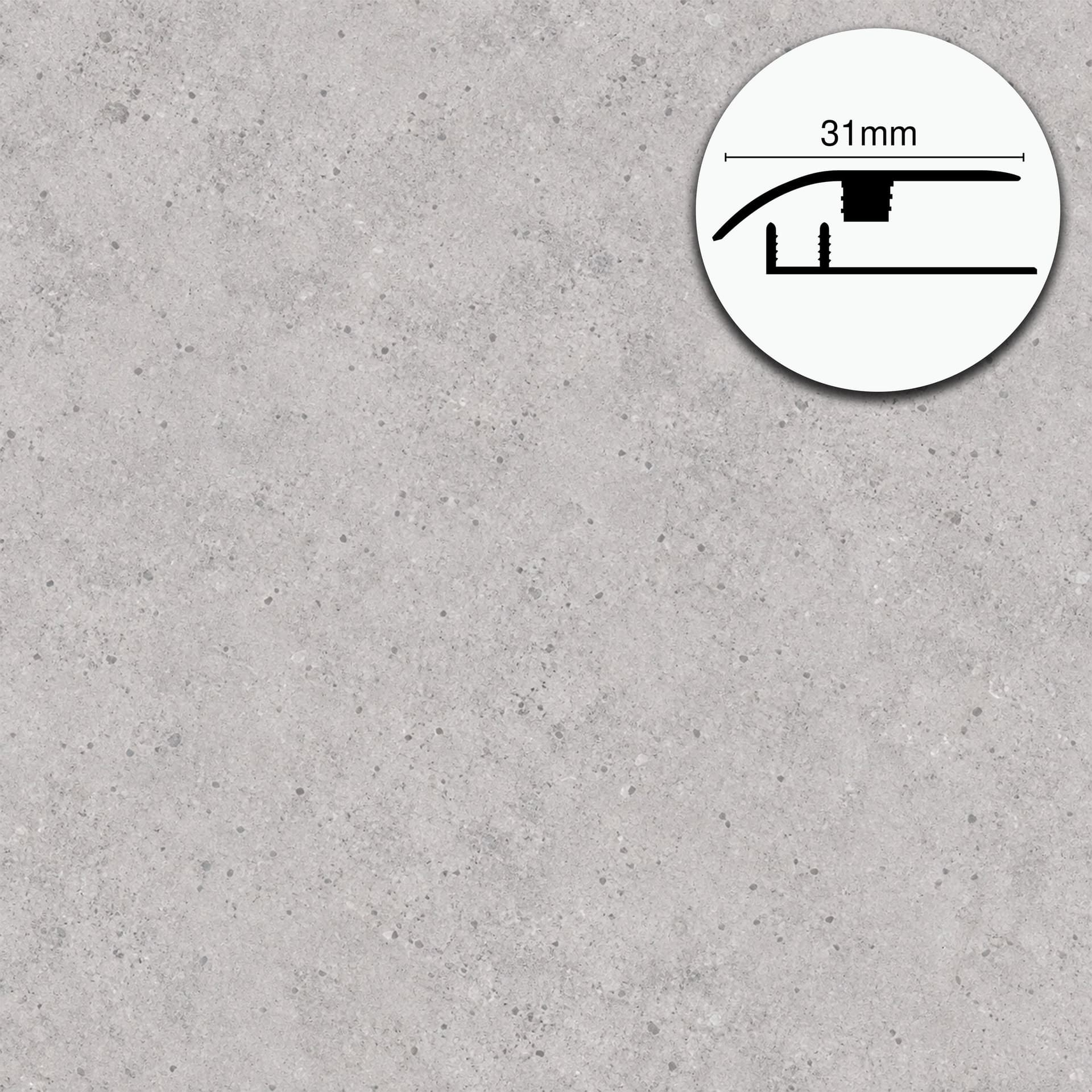 Profilo di Giunzione per Pavimenti SPC TAAC! in Alluminio Piatto o a Discesa 900 mm – Varie Colorazioni - 29