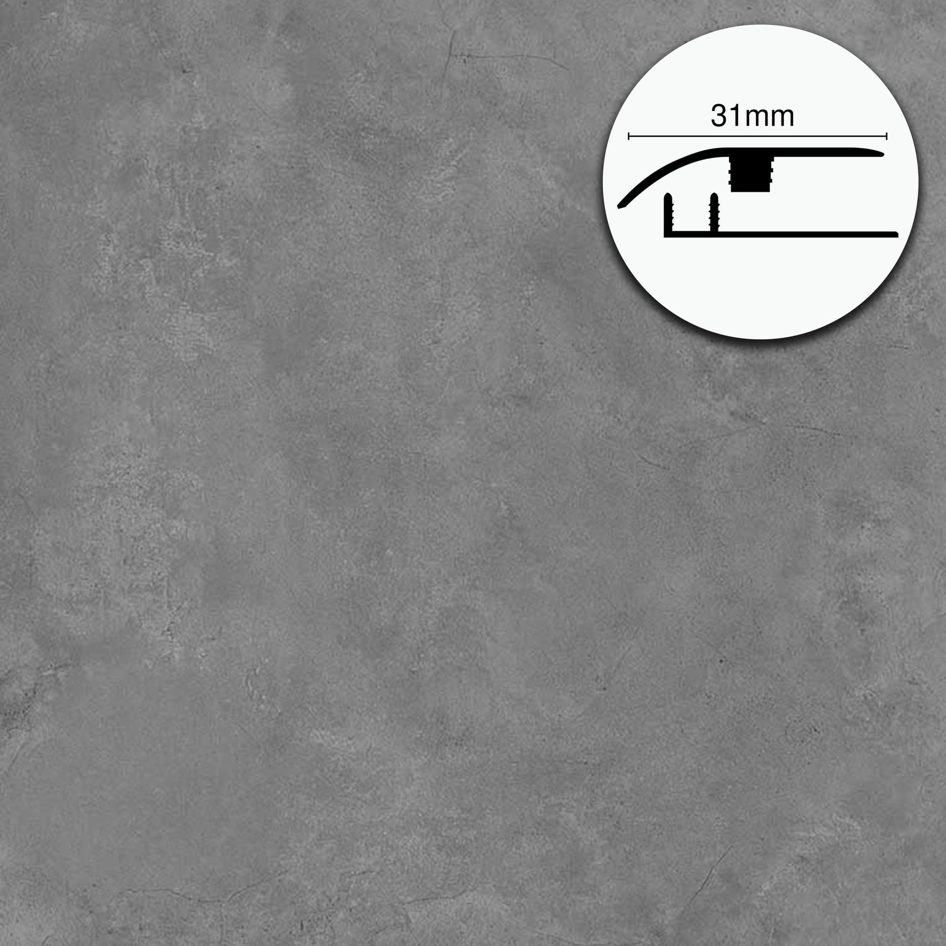 Profilo di Giunzione per Pavimenti SPC TAAC! in Alluminio Piatto o a Discesa 900 mm – Varie Colorazioni - 31