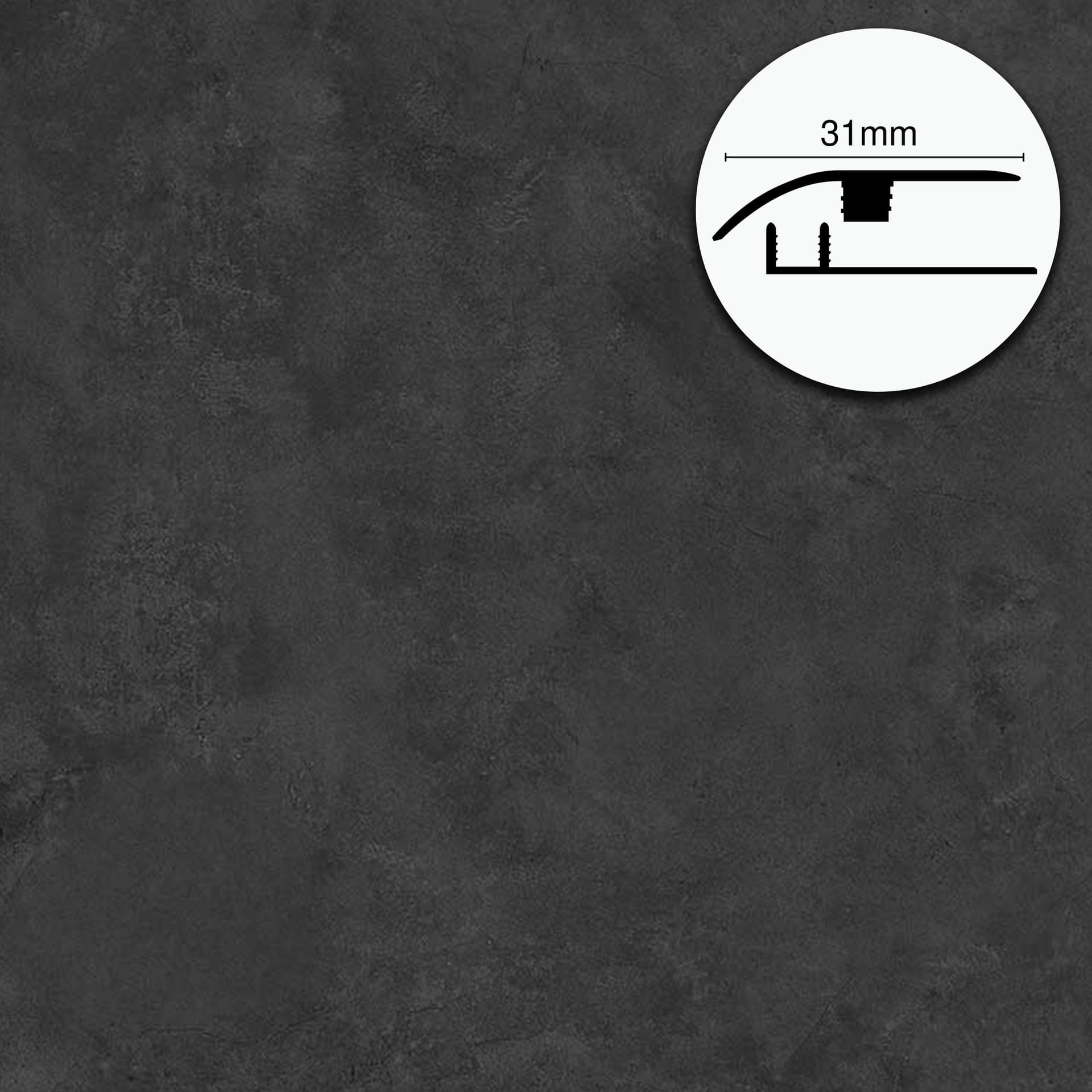 Profilo di Giunzione per Pavimenti SPC TAAC! in Alluminio Piatto o a Discesa 900 mm – Varie Colorazioni - 37