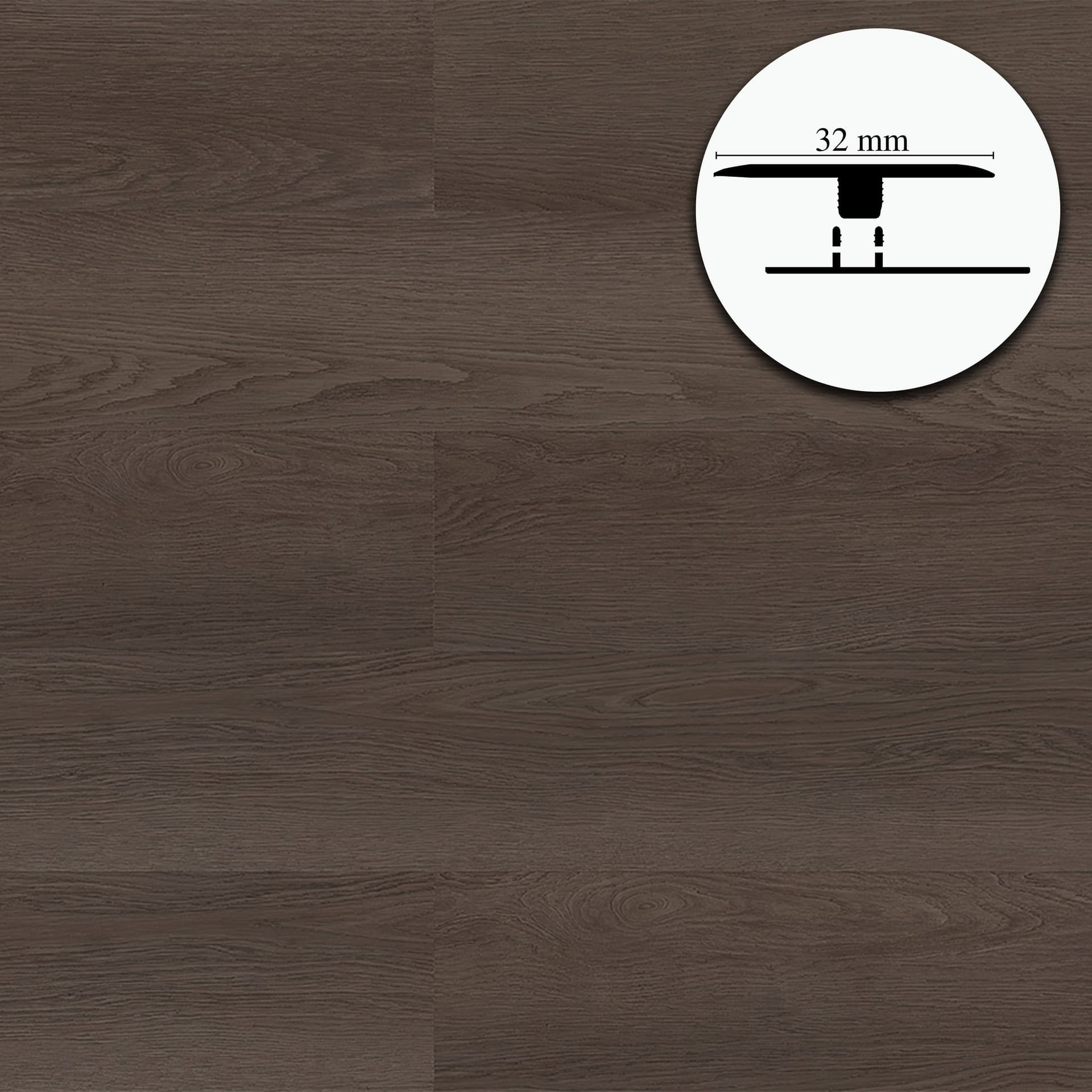 Profilo di Giunzione per Pavimenti SPC TAAC! in Alluminio Piatto o a Discesa 900 mm – Varie Colorazioni - 8