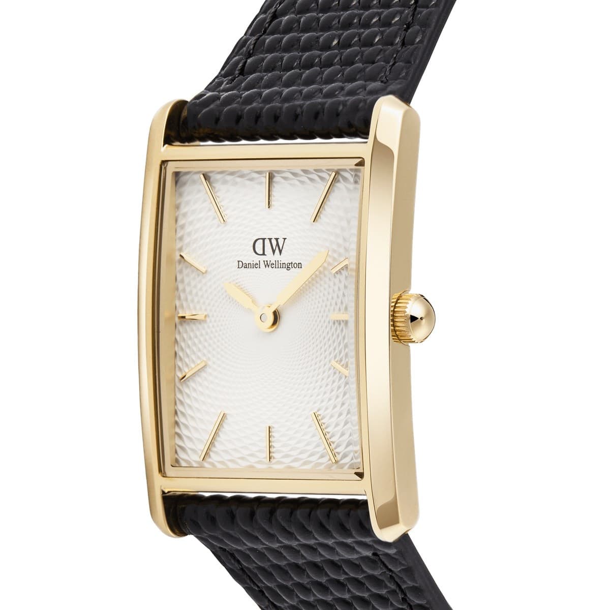 Daniel Wellington - Orologio Bound Black Lizard Guilloché Gold - 5