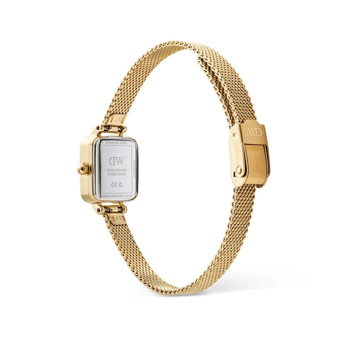 Daniel Wellington - Orologio Quadro Mini Evergold Conwy Gold - 3
