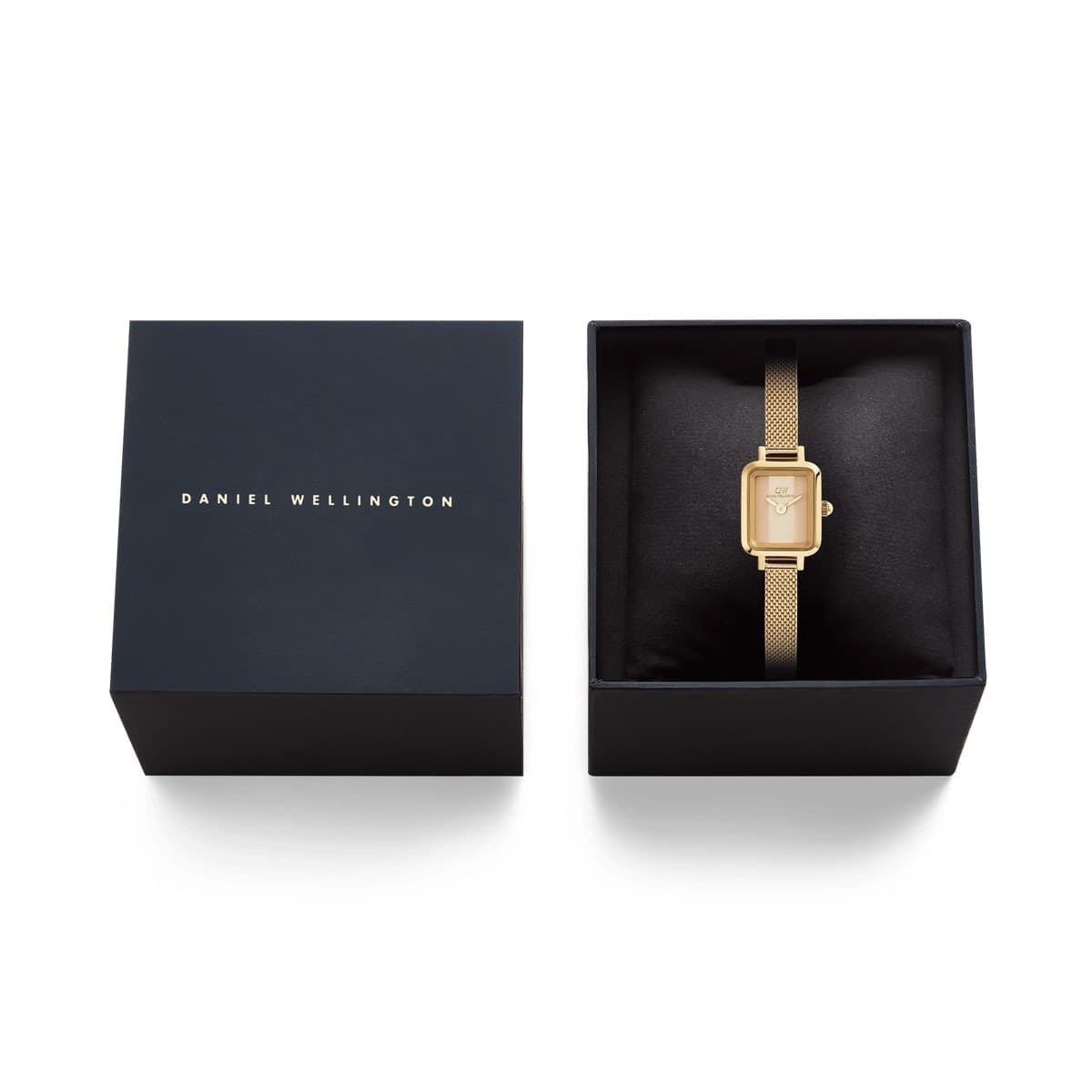Daniel Wellington - Orologio Quadro Mini Evergold Conwy Gold - 6