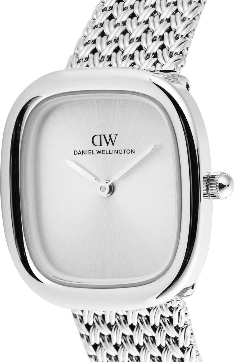 Daniel Wellington - Orologio Margot Braided Mesh Unitone Silver - 5