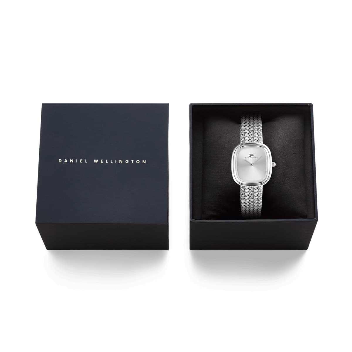 Daniel Wellington - Orologio Margot Braided Mesh Unitone Silver - 6