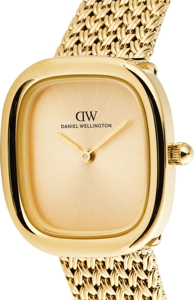Daniel Wellington - Orologio Margot Braided Mesh Unitone Gold - 5