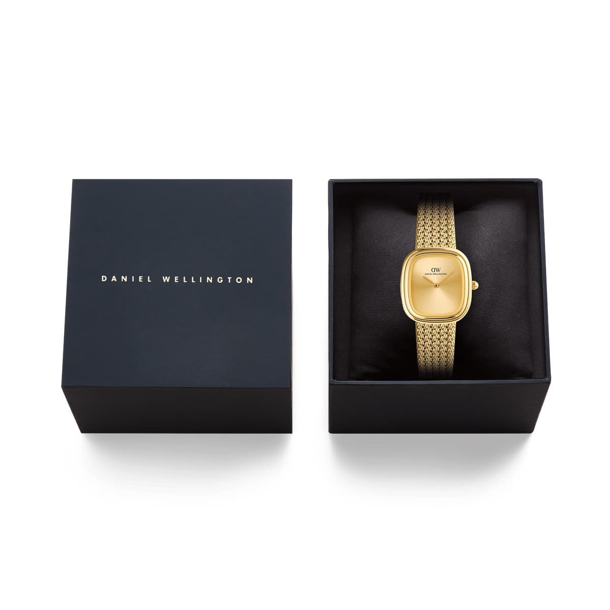 Daniel Wellington - Orologio Margot Braided Mesh Unitone Gold - 6