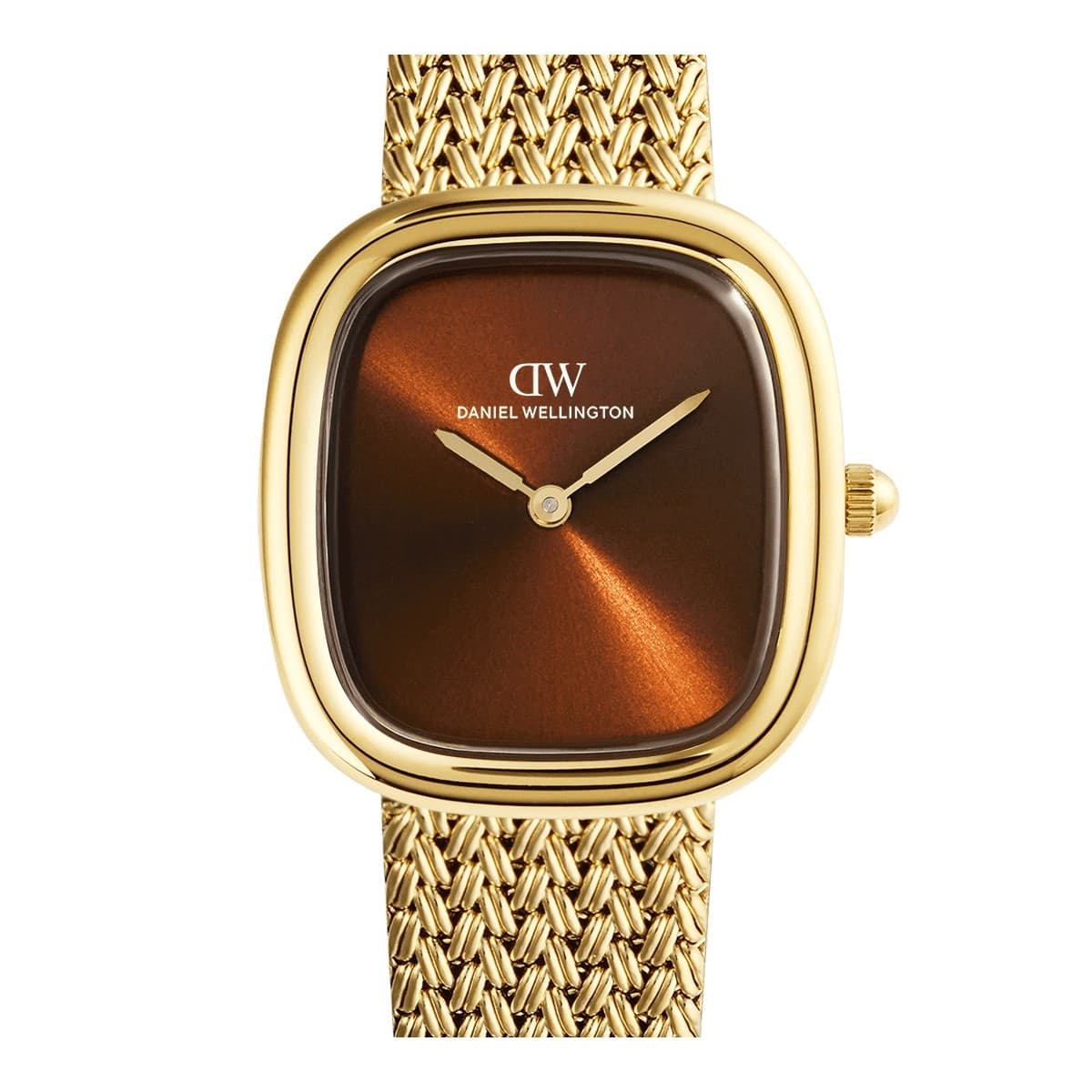 Daniel Wellington - Orologio Margot Braided Mesh Amber Gold - 4