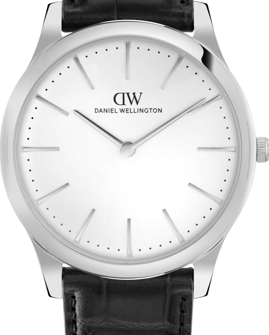 Daniel Wellington - Orologio Pathfinder Black-Croc Frost-White Silver - 4