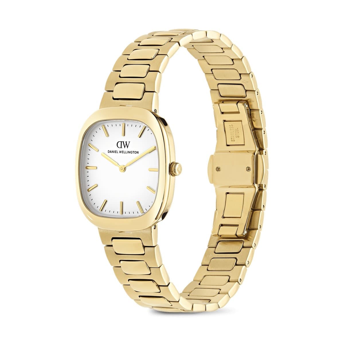 Daniel Wellington - Orologio Cort H-Link White Gold - 2