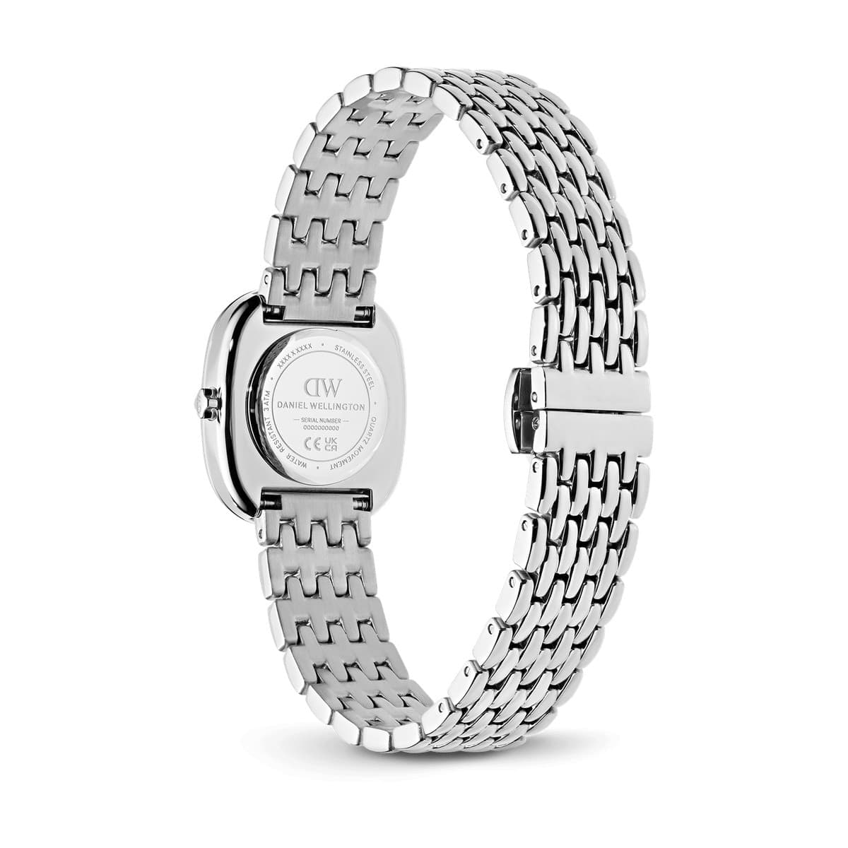 Daniel Wellington - Orologio Corta Royal Blue Grain-Link Silver - 3