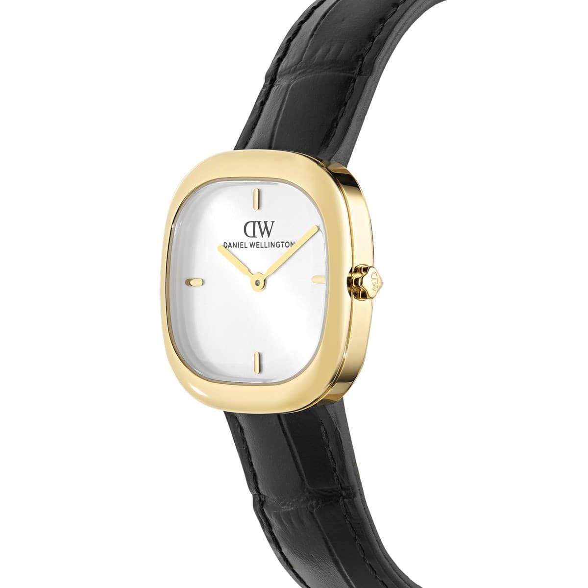 Daniel Wellington - Orologio Corta Black-Croc Gold - 5