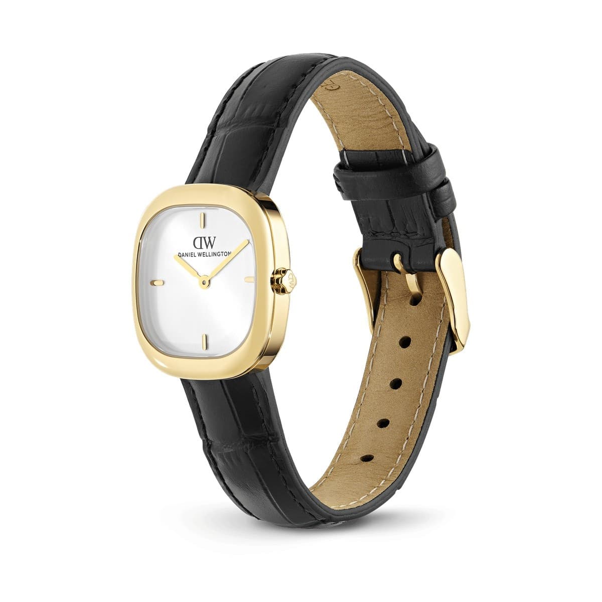 Daniel Wellington - Orologio Corta Black-Croc Gold - 2