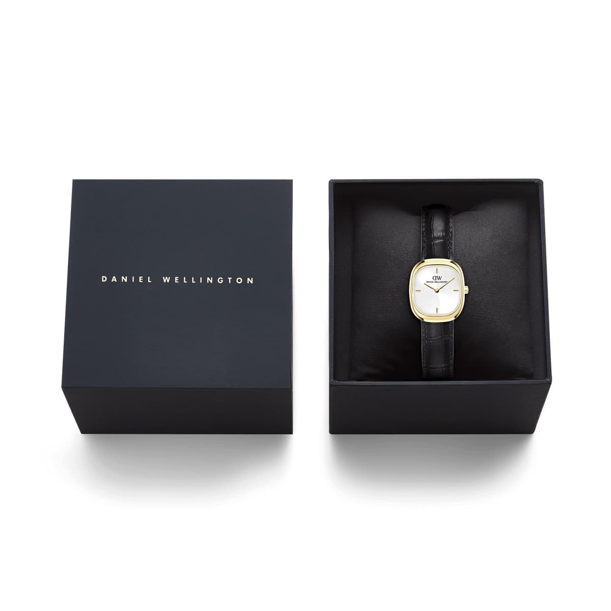 Daniel Wellington - Orologio Corta Black-Croc Gold - 6