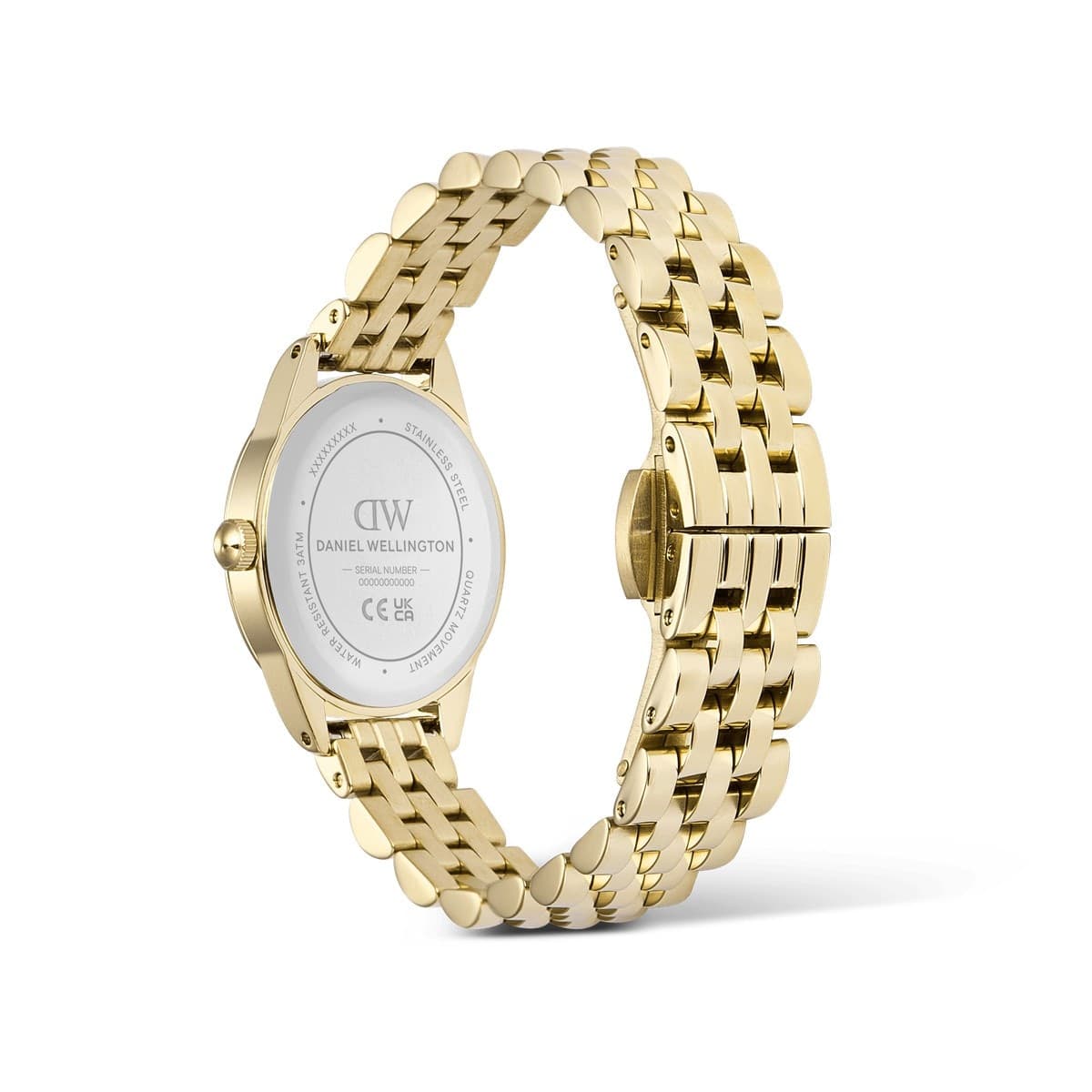 Daniel Wellington - Orologio Ophelia Mini Beans Link Amber Gold - 3