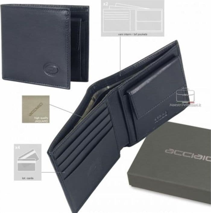 8301 Portafoglio Acciaio Blu 0000000776 - 2