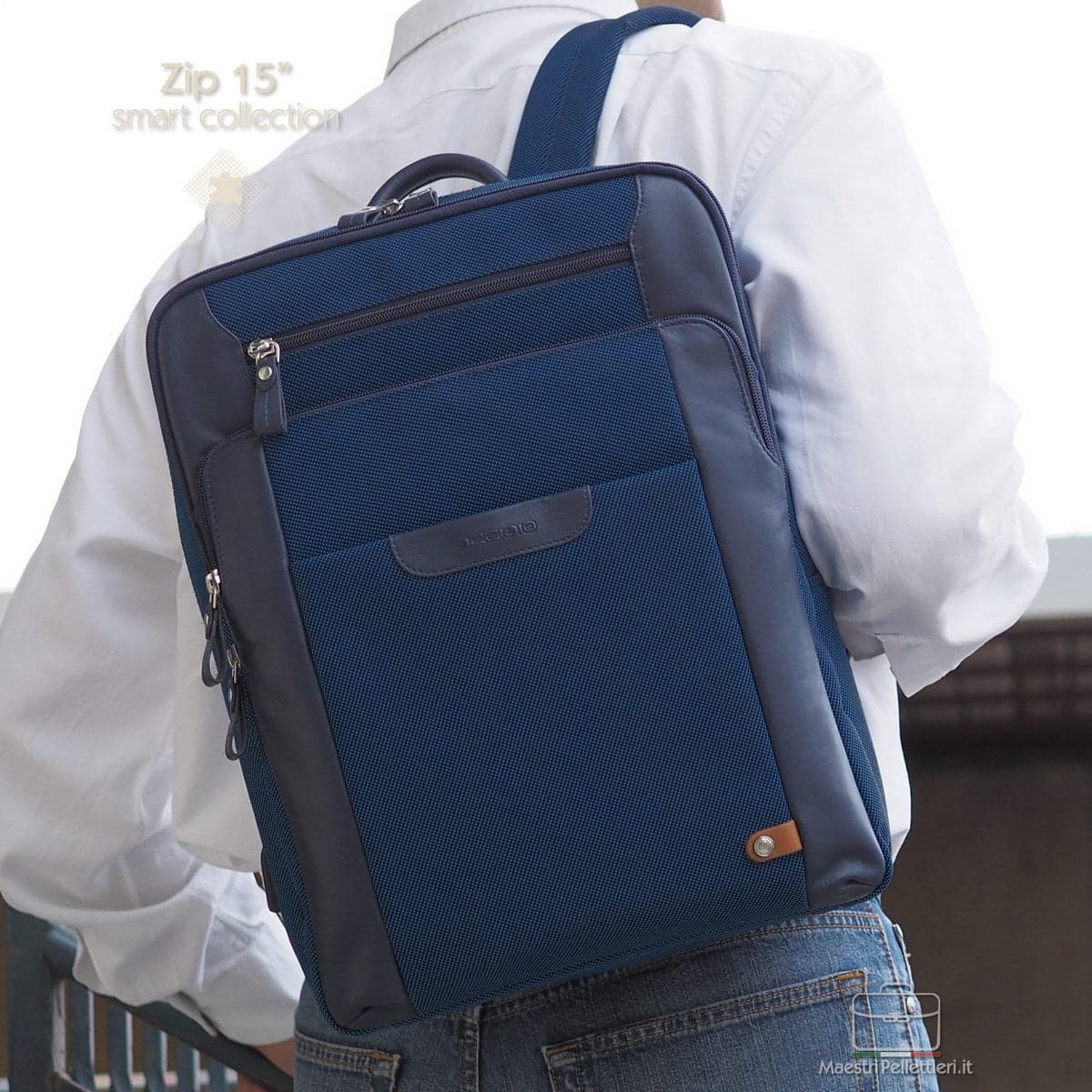 8911 Zaini Acciaio Blu 0000000767 - 5