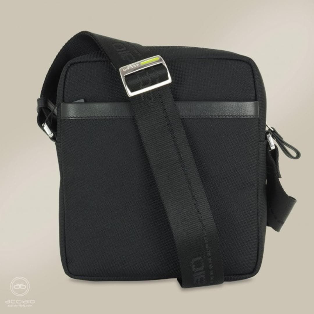 8902 Tracolla uomo Acciaio Nero 0000000766 - 9