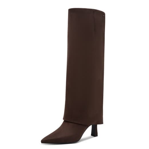Tamaris stivale donna elegante mocca color marrone 1-25555-47 304 - 3