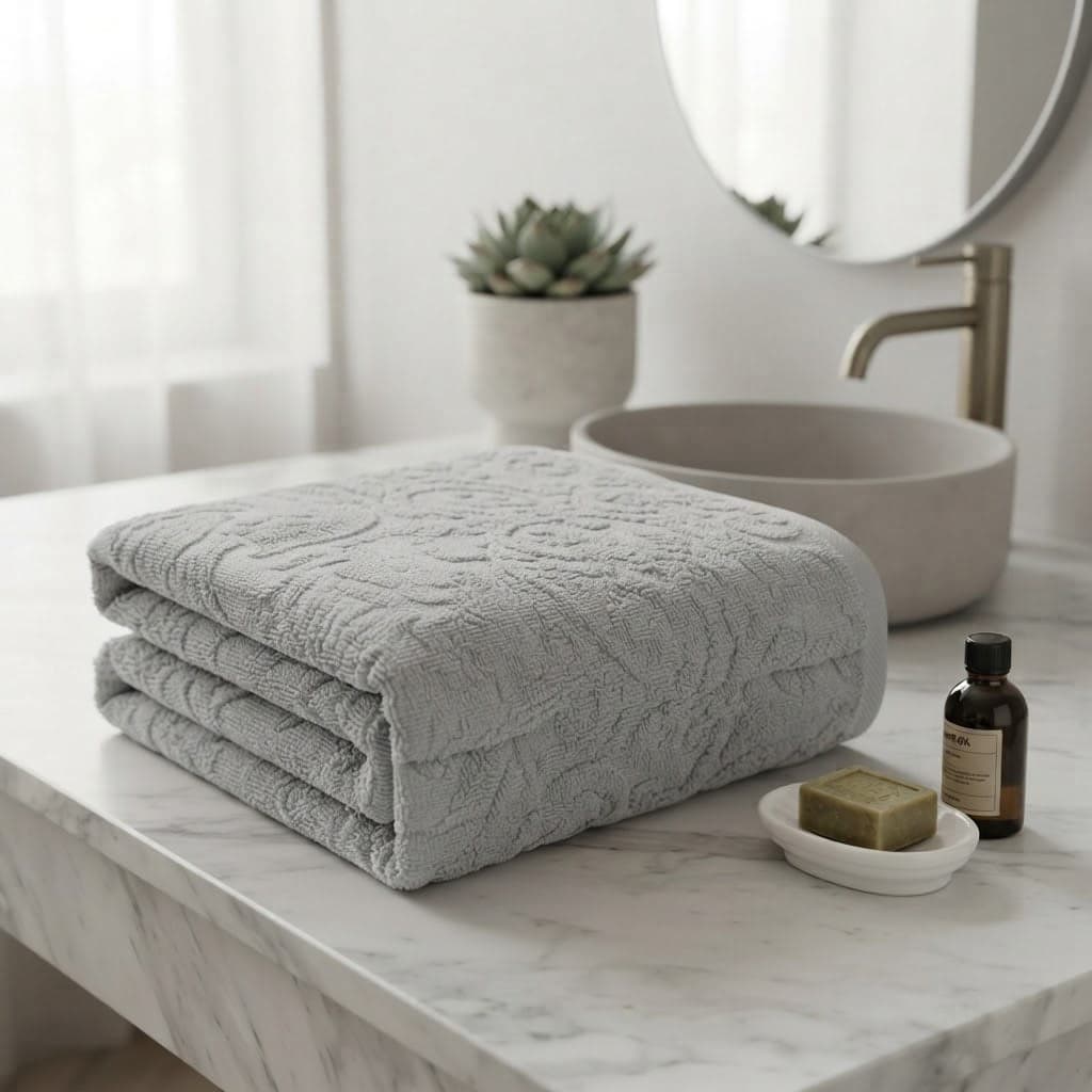 Telo Bagno Papalina Boboli in Spugna 100% Cotone Jacquard - 7