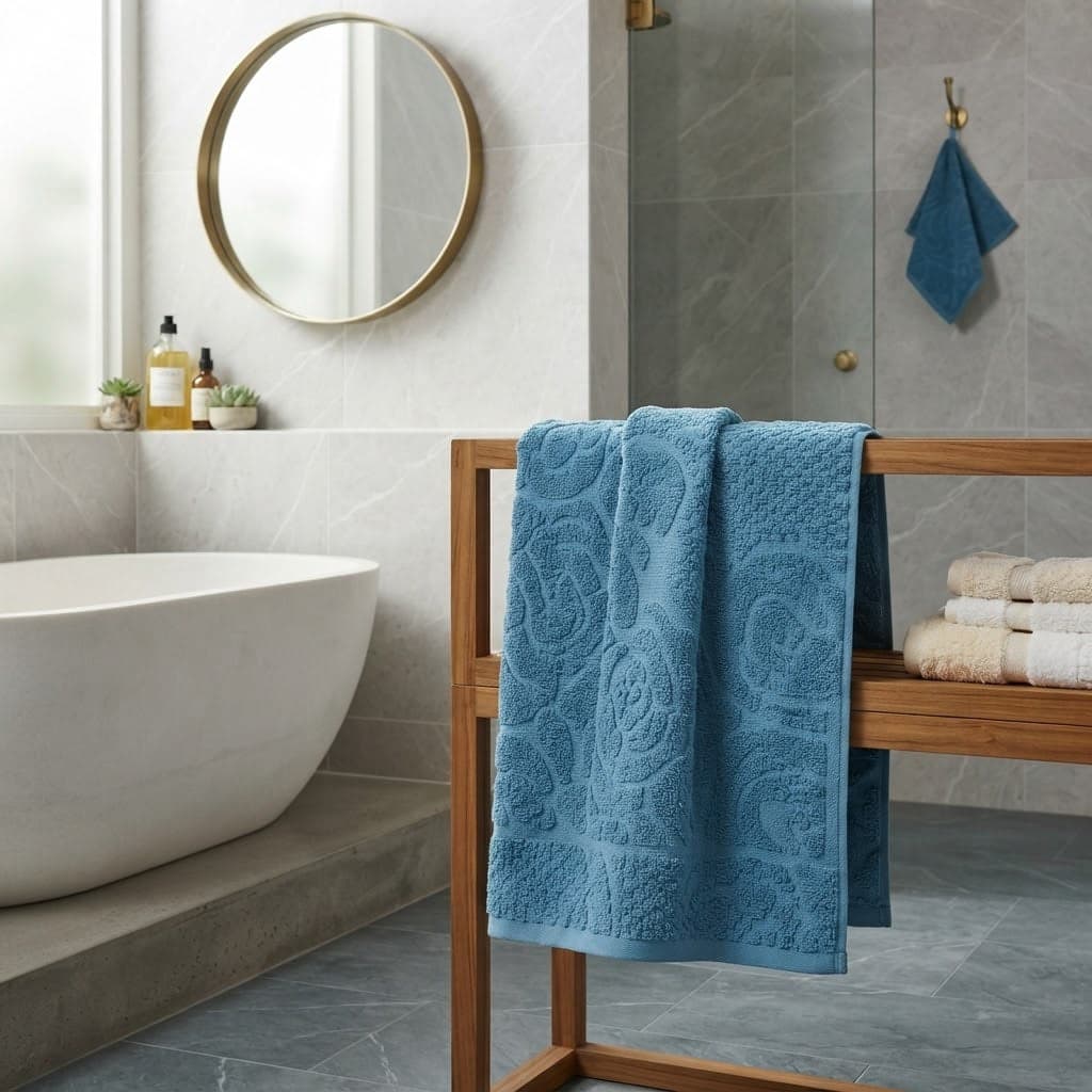 Telo Bagno Papalina ZAE109 in Spugna 100% Cotone Jacquard - 3
