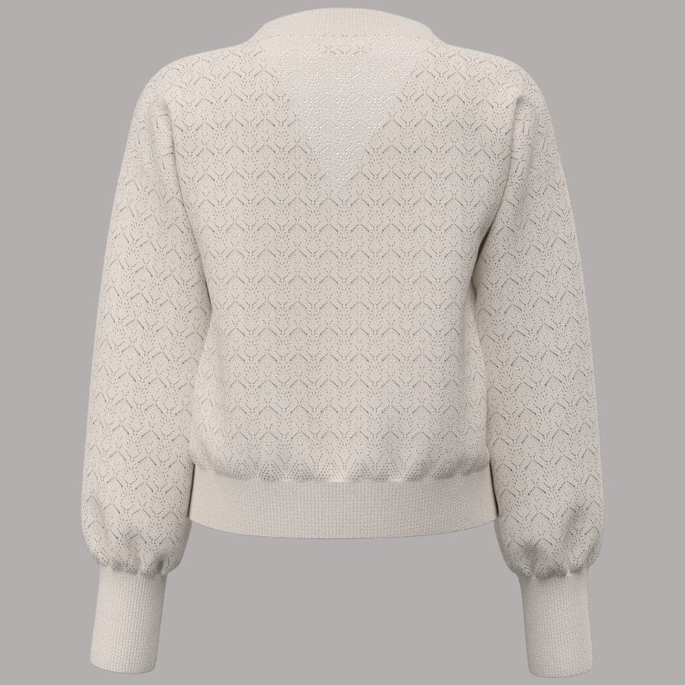 Cardigan Guess Nina con bottoni gioiello e scollatura a V - 6