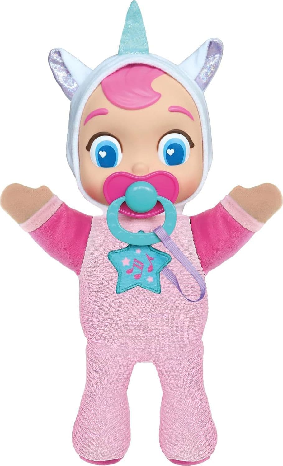 Clementoni Baby - Bambola Interattiva Cocò Coccolami Un po' 19576 - 2
