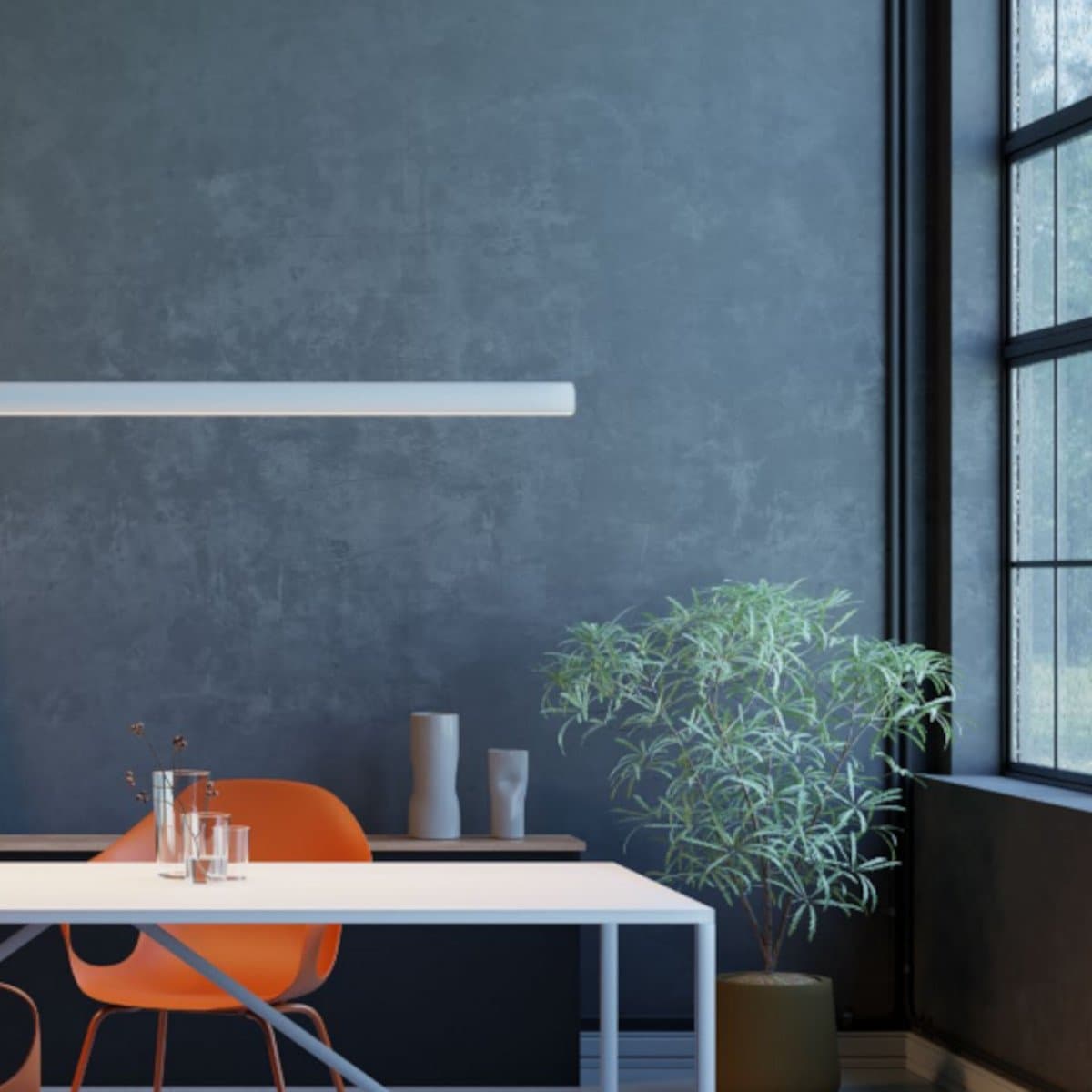 Lampadario moderno Redo Group CITYLINE 01 4710 4711 4712 4709 LED CCT 3000 4000 dimmerabile alluminio - 3