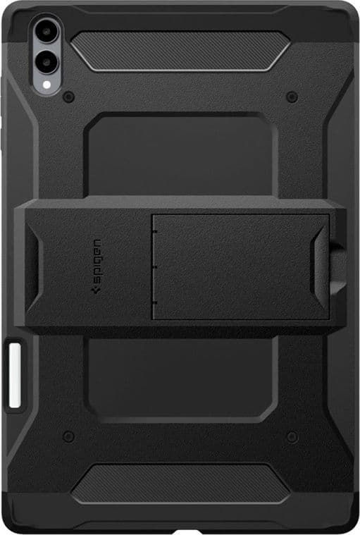 Spigen Tough Armor Pro - Custodia per Samsung Galaxy Tab S11 Ultra 14.6" X930 / X936B (Nero) - 3