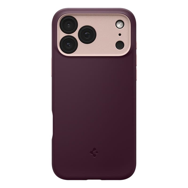 Spigen Nano Pop Mag MagSafe - Custodia per iPhone 18 Pro Max / 17 Pro Max (Bordeaux) - 3