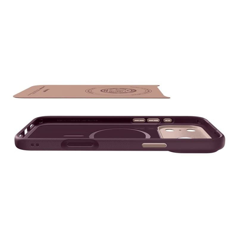 Spigen Nano Pop Mag MagSafe - Custodia per iPhone 18 Pro Max / 17 Pro Max (Bordeaux) - 5