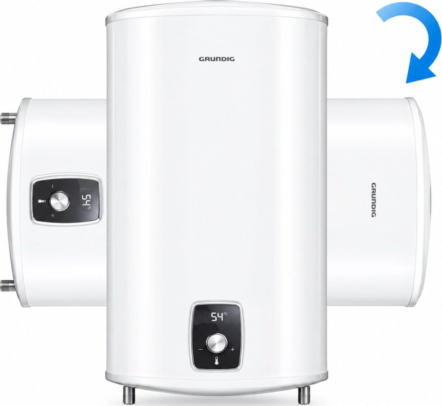Grundig GWH DT 50-80-100 Litri Scaldacqua Elettrico Twin Line - 3