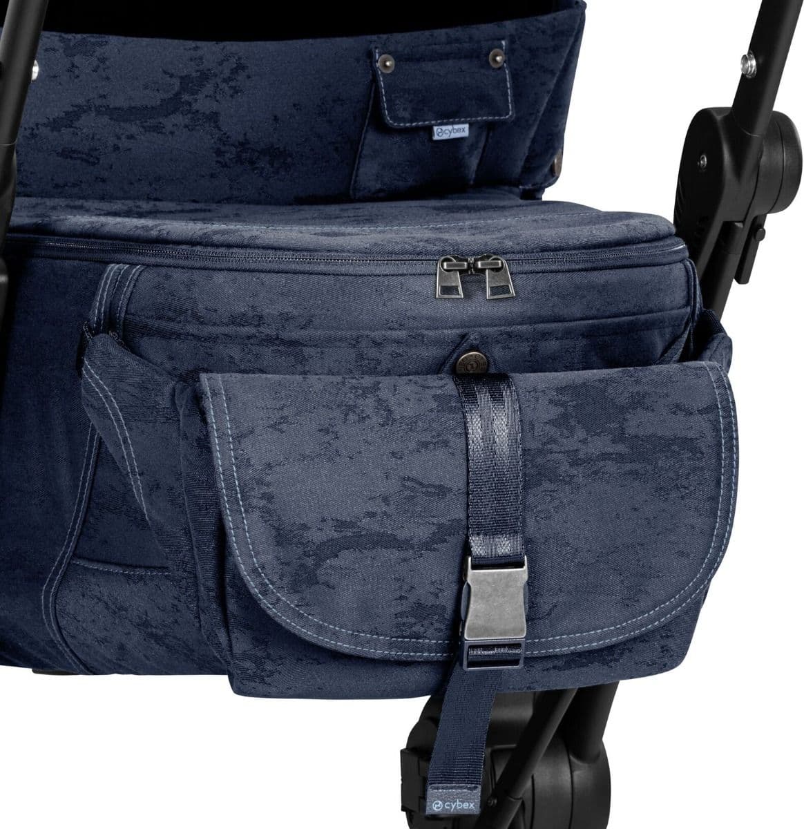 Navicella Richiudibile Cybex Platinum Mios/COŸA Rebellious Luxury Denim Blue - 6