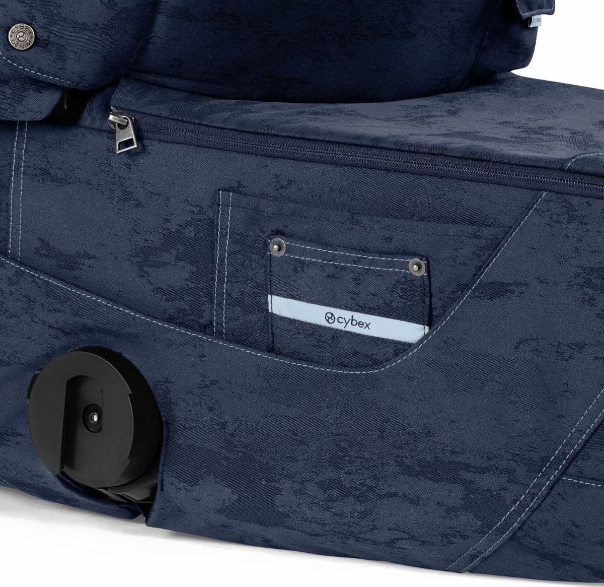 Navicella Richiudibile Cybex Platinum Priam Rebellious Luxury Denim Blue - 8