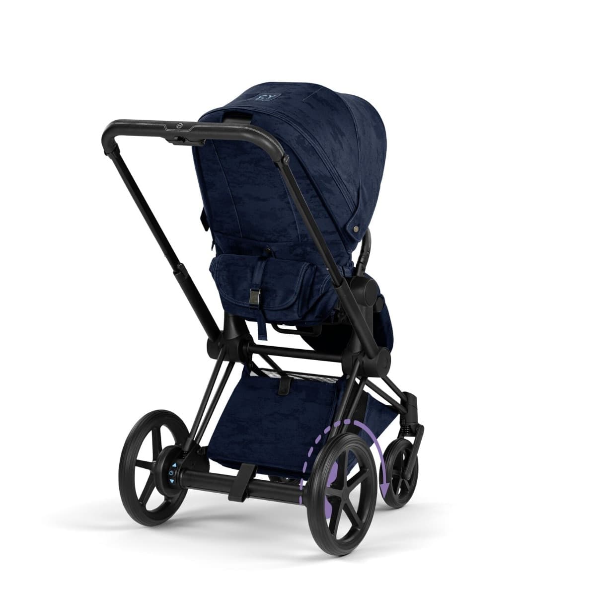 Passeggino Cybex Platinum e-Priam Rebellious Luxury Denim Blue 2026 - 5